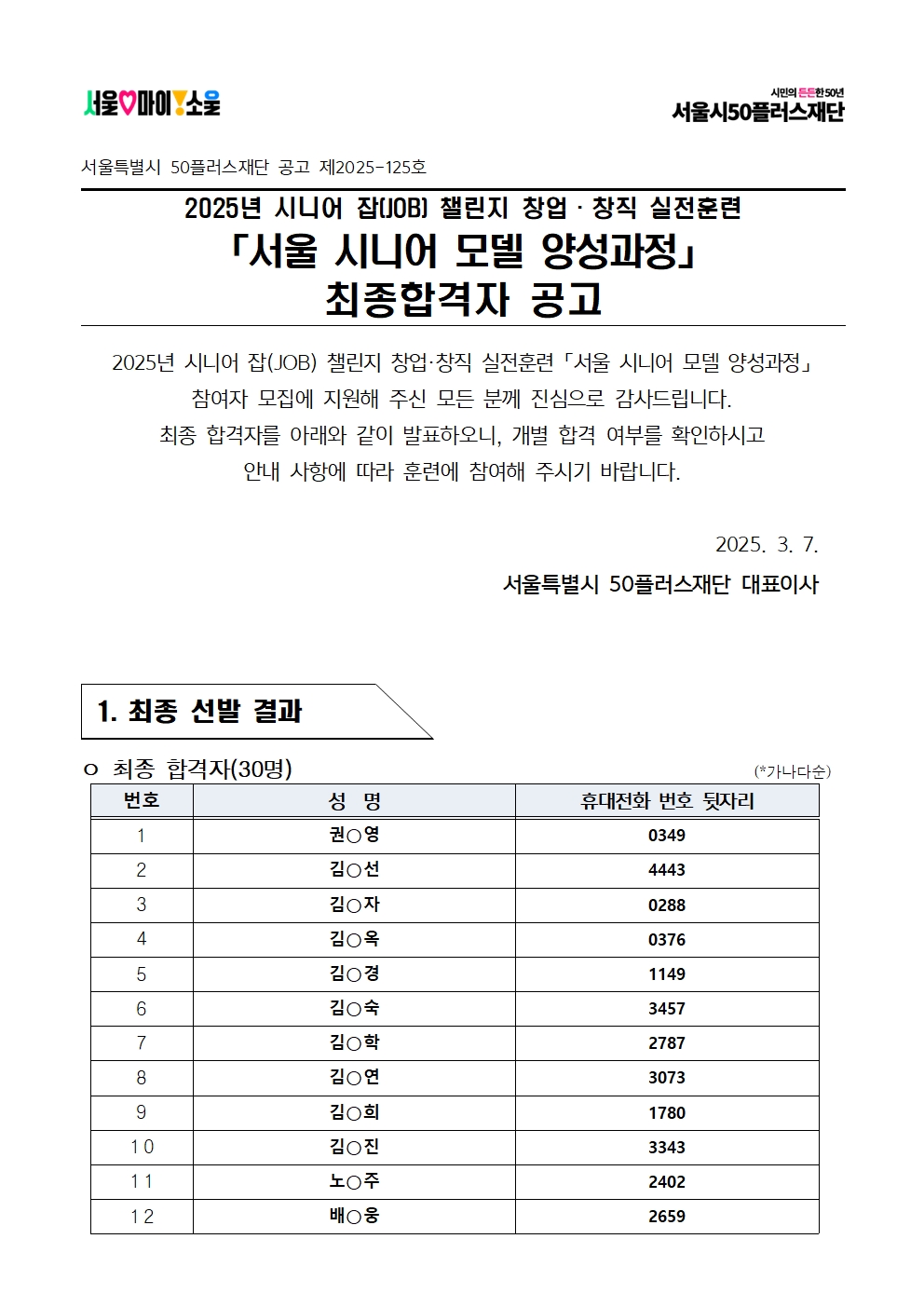 2025년+서울+시니어+잡+챌린지+창업창직+실전훈련+_서울+시니어+모델+양성과정_+최종합격자+결과+공고001.jpg