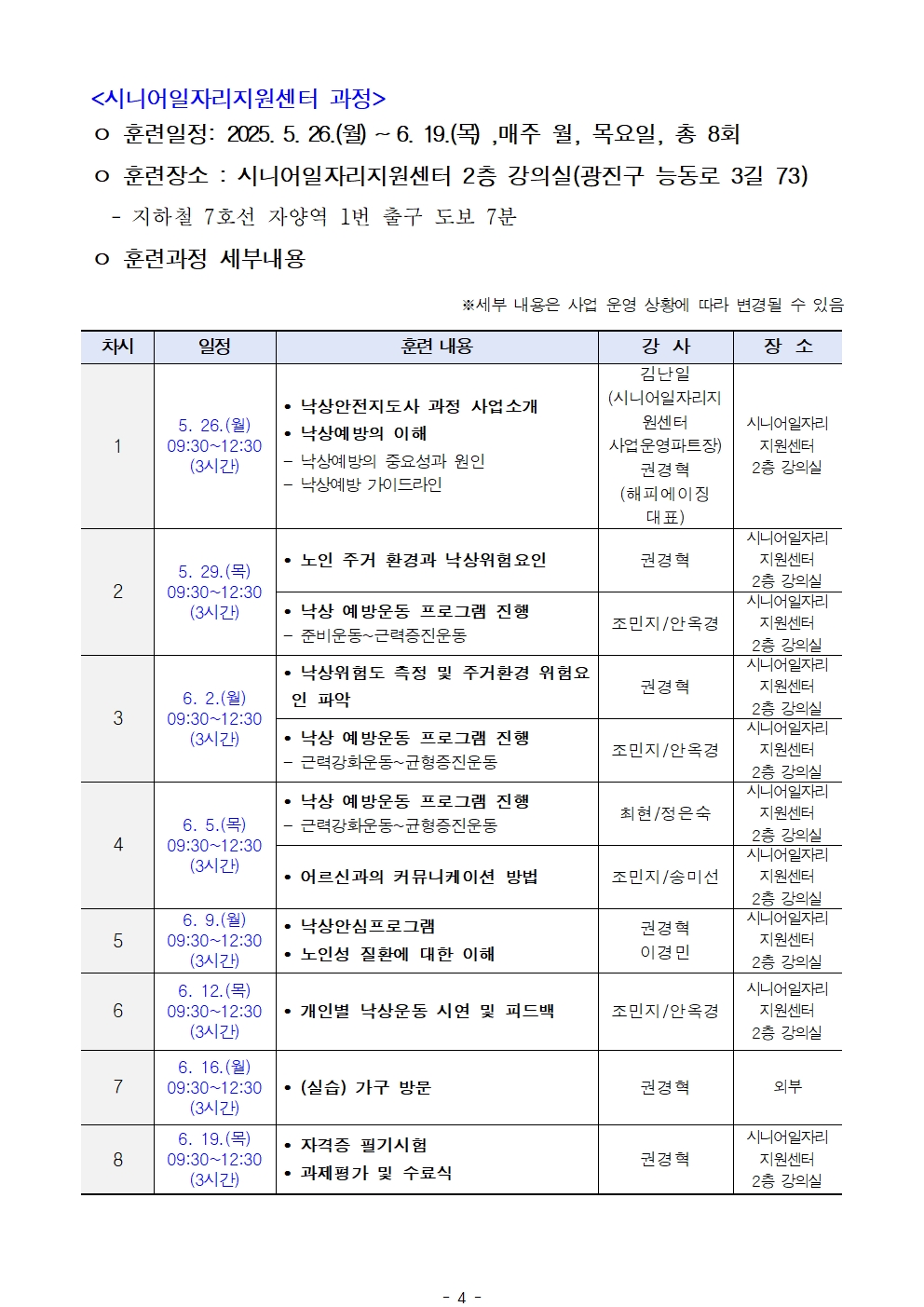 1.++2025년+서울+시니어+잡+챌린지+신노년적합형+직무훈련+'낙상안전지도사+양성과정'+최종합격자+결과+공고004.jpg