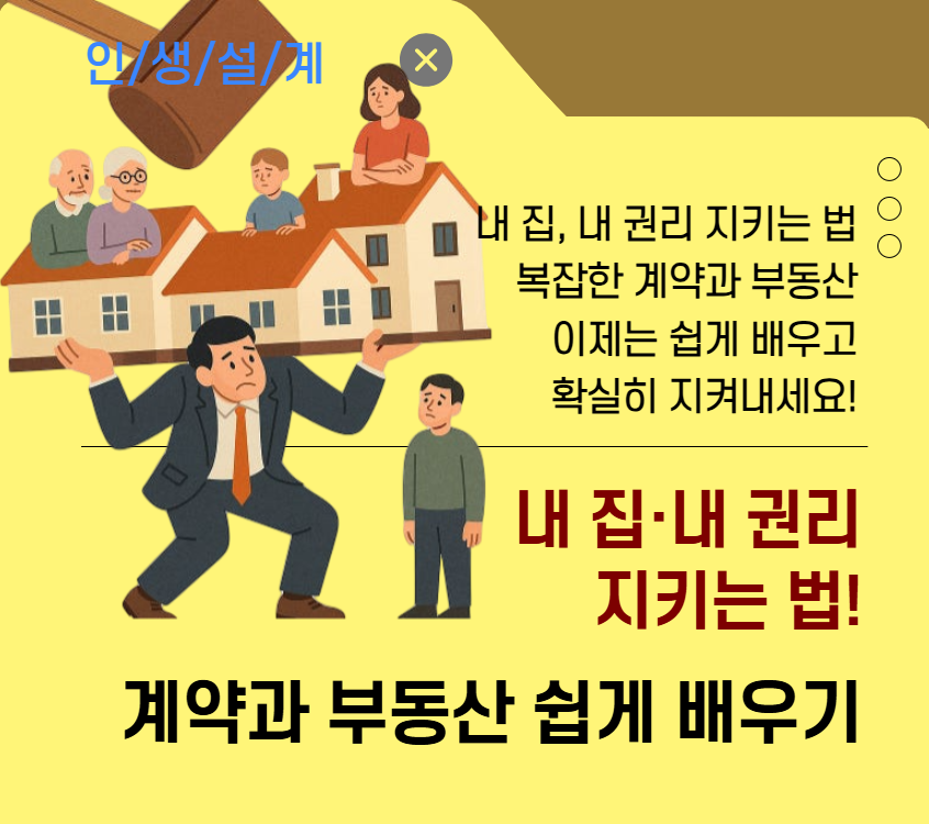 내 집·내 권리 지키는 법: 계약과 부동산 쉽게 배우기